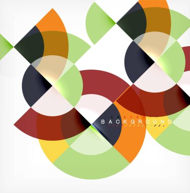 Modern Daire arka plan