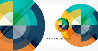 vektör arka plan daire