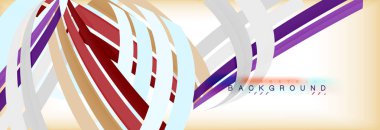 Satır arka plan, vektör modern şablonu