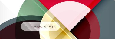 Vektör yuvarlak arka plan