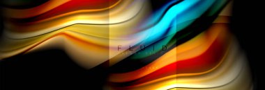 Tasarım, renkli mermer ya da plastik dalgalı doku geçmişi, çok renkli şablonu için iş veya teknoloji sunu veya web broşür kapak tasarımı sıvı gökkuşağı sıvı soyut şekiller, renkler