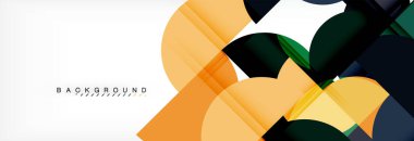 Daire arka plan, geometrik şekil