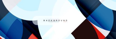 Vektör yuvarlak arka plan