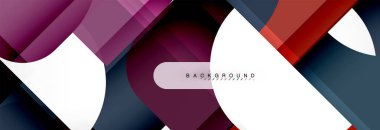 Renkli kareler kompozisyon soyut afiş. Gösterim amacıyla broşür veya el ilanı, sunum ve web tasarım düzeni