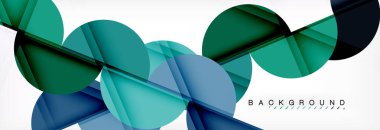 Daire arka plan, geometrik şekil