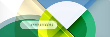 Vektör yuvarlak arka plan