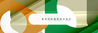 Geometrik arka plan. Modern örtüşen üçgenler. Mesajınız için alışılmadık renkli şekiller. İş veya teknik okul sunuyu, app kapak