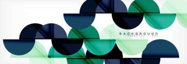 Daire arka plan, geometrik şekil