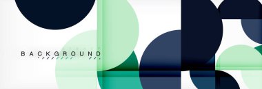 Daire arka plan, geometrik şekil