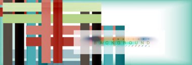 Satır arka plan, vektör modern şablonu