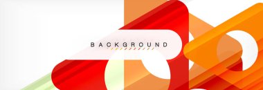 Geometrik arka plan. Modern örtüşen üçgenler. Mesajınız için alışılmadık renkli şekiller. İş veya teknik okul sunuyu, app kapak