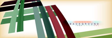 Satır arka plan, vektör modern şablonu