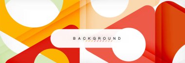 Geometrik arka plan. Modern örtüşen üçgenler. Mesajınız için alışılmadık renkli şekiller. İş veya teknik okul sunuyu, app kapak