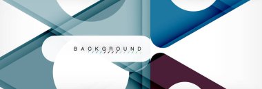 Geometrik arka plan. Modern örtüşen üçgenler. Mesajınız için alışılmadık renkli şekiller. İş veya teknik okul sunuyu, app kapak