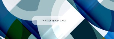 Vektör yuvarlak arka plan