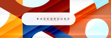 Geometrik arka plan. Modern örtüşen üçgenler. Mesajınız için alışılmadık renkli şekiller. İş veya teknik okul sunuyu, app kapak