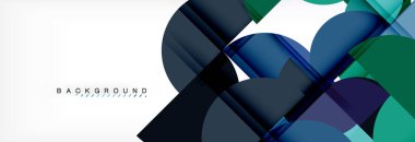 Daire arka plan, geometrik şekil