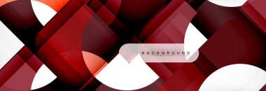 Renkli kare şekiller, geometrik modern arka plan