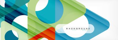 Geometrik arka plan. Modern örtüşen üçgenler. Mesajınız için alışılmadık renkli şekiller. İş veya teknik okul sunuyu, app kapak