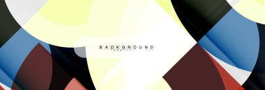 Vektör yuvarlak arka plan