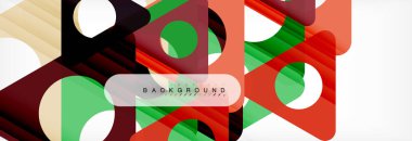 Geometrik arka plan. Modern örtüşen üçgenler. Mesajınız için alışılmadık renkli şekiller. İş veya teknik okul sunuyu, app kapak