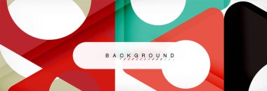 Geometrik arka plan. Modern örtüşen üçgenler. Mesajınız için alışılmadık renkli şekiller. İş veya teknik okul sunuyu, app kapak