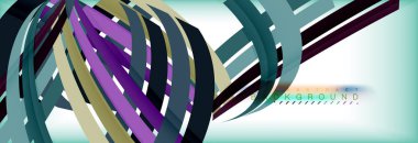 Satır arka plan, vektör modern şablonu