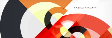 Vektör dairesel geometrik arka plan