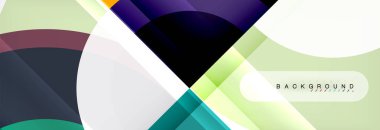 Vektör yuvarlak arka plan