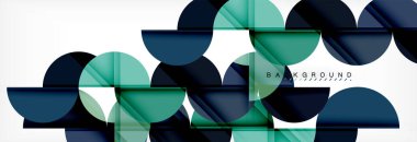 Daire arka plan, geometrik şekil