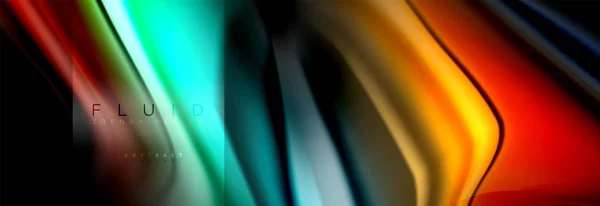Tasarım Renkli Mermer Plastik Dalgalı Doku Geçmişi Çok Renkli Şablonu — Stok Vektör
