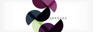 Daire arka plan, geometrik şekil