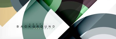 Vektör yuvarlak arka plan