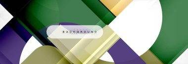 Renkli kareler kompozisyon soyut afiş. Gösterim amacıyla broşür veya el ilanı, sunum ve web tasarım düzeni