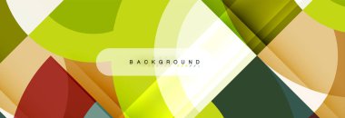 Vektör dairesel geometrik arka plan