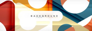 Geometrik arka plan. Modern örtüşen üçgenler. Mesajınız için alışılmadık renkli şekiller. İş veya teknik okul sunuyu, app kapak