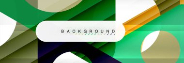 Geometrik arka plan. Modern örtüşen üçgenler. Mesajınız için alışılmadık renkli şekiller. İş veya teknik okul sunuyu, app kapak