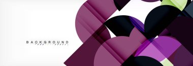 Daire arka plan, geometrik şekil