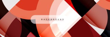 Vektör yuvarlak arka plan