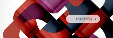 Renkli kareler kompozisyon soyut afiş. Gösterim amacıyla broşür veya el ilanı, sunum ve web tasarım düzeni