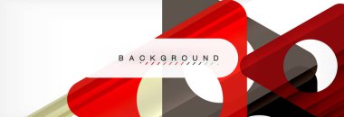 Geometrik arka plan. Modern örtüşen üçgenler. Mesajınız için alışılmadık renkli şekiller. İş veya teknik okul sunuyu, app kapak