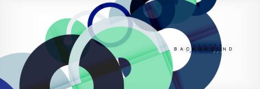 Modern geometrik soyut arkaplan