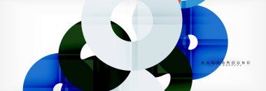 Geomtric modern arka planlar, yüzük şablon soyut.