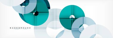 Modern geometrik soyut arkaplan