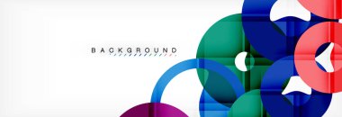 Modern geometrik soyut arkaplan