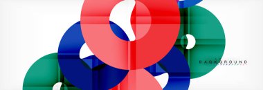 Modern geometrik soyut arkaplan