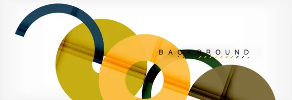 Színes gyűrű a szürke háttér, modern geometriai mintázat formájában tervezési. Vektor üzleti vagy technológiai bemutató design sablon, brosúra és szórólap minta, vagy a geometriai web banner — Stock Vector