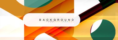 Geometrik arka plan. Modern örtüşen üçgenler. Mesajınız için alışılmadık renkli şekiller. İş veya teknik okul sunuyu, app kapak