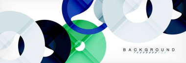 Modern geometrik soyut arkaplan