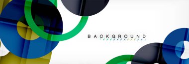 Modern geometrik soyut arkaplan